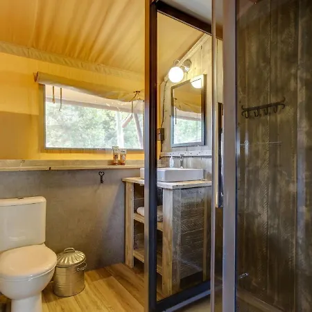 Luxuszelt Tent With Sanitary Facilities At The Bedafse Bergen *